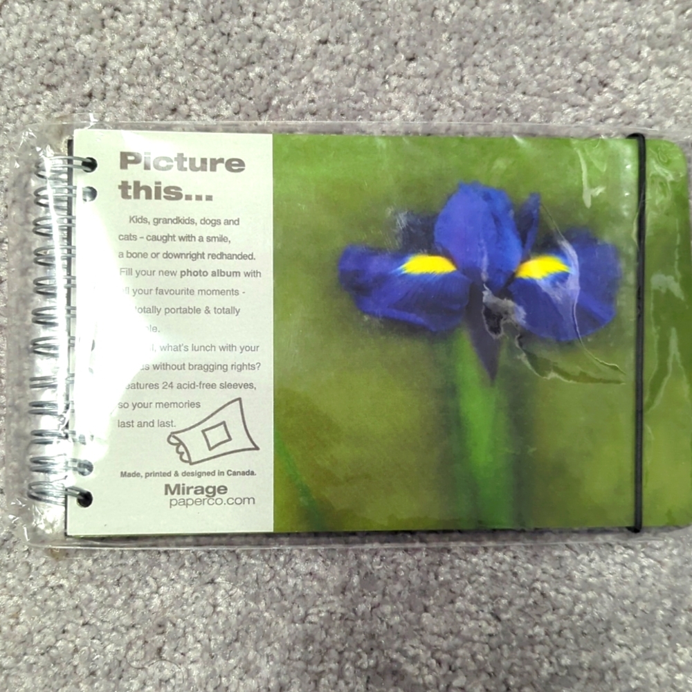 Nwt- DesignerPhoto Album PICTURE THIS! AcidFree Photo Sleeves by Mirage Paper